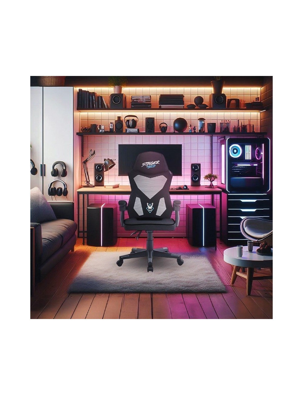 Silla Gaming Woxter Stinger Station Sense/ Negro