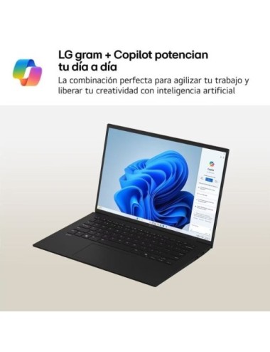 Portátil LG Gram 17Z90T-G.AD88B Intel Core Ultra 7-255H/ 32GB/ 1TB SSD/ 17.3'/ Win11