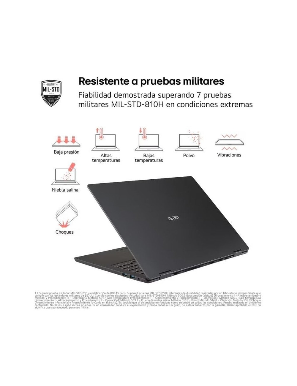 Portátil LG Gram 17Z90TL-G.AU88B Intel Core Ultra 7-258V/ 32GB/ 1TB SSD/ 17'/ Win11