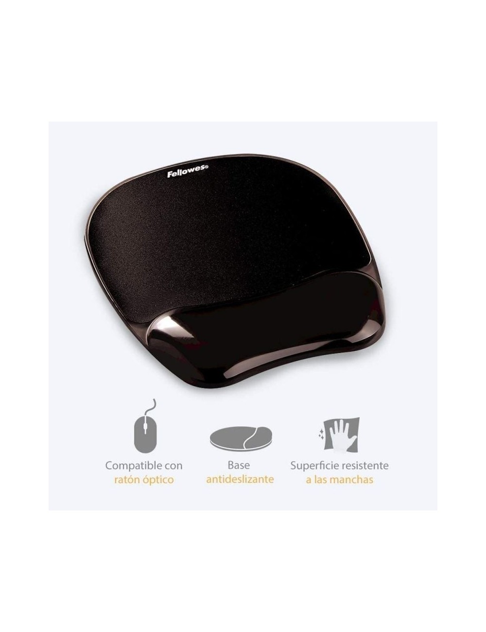 Alfombrilla Ergonómica Fellowes 9112101/ 25 x 20 x 235mm