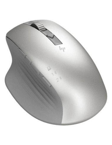Ratón Inalámbrico HP 930 Creator/ Batería recargable/ Hasta 4000 DPI/ Plateado
