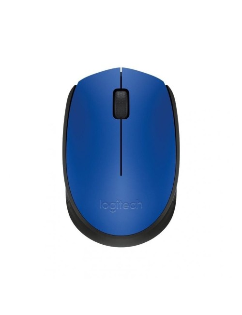 Ratón Inalámbrico Logitech M171/ Hasta 1000 DPI/ Azul