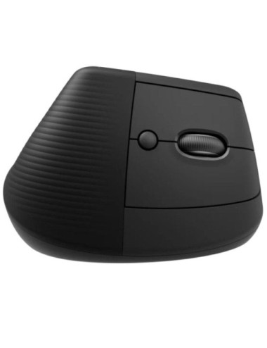 Ratón Vertical Inalámbrico Logitech Lift Vertical Ergonomic Mouse/ Hasta 4000 DPI/ Grafito