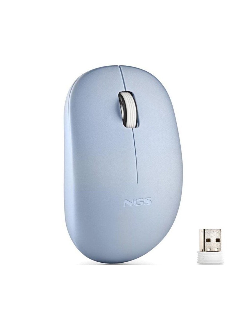 Ratón Inalámbrico NGS Fog Pro/ Hasta 1000 DPI