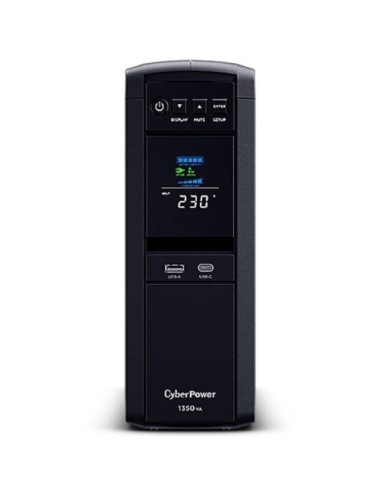 SAI Línea Interactiva Cyberpower CP1350EPFCLCD/ 1350VA-810W/ 6 Salidas/ Formato Torre