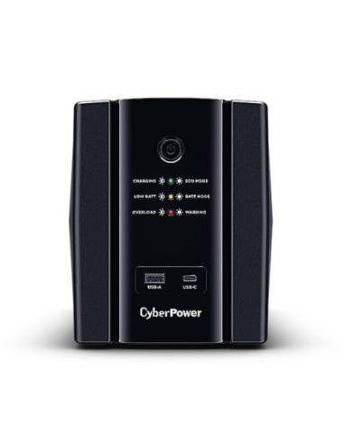SAI Línea Interactiva Cyberpower UT1500EG/ 1500VA-900W/ 4 Salidas/ Formato Torre