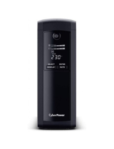 SAI Línea Interactiva Cyberpower VP1200ELCD-DE/ 1200VA-720W/ 5 Salidas/ Formato Torre