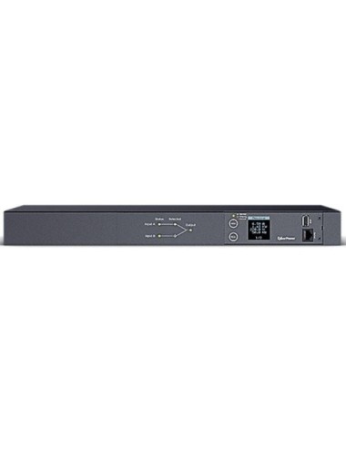 Unidad de Distribución para Alimentación Cyberpower PDU24005/ 16A/ 2x IEC C19 - 8x IEC C13/ Formato RACK 1U