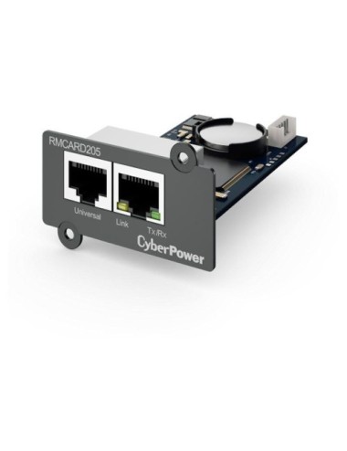 Tarjeta Gestión Remota Cyberpower RMCARD205/ RJ45/ compatible con Envirosensor