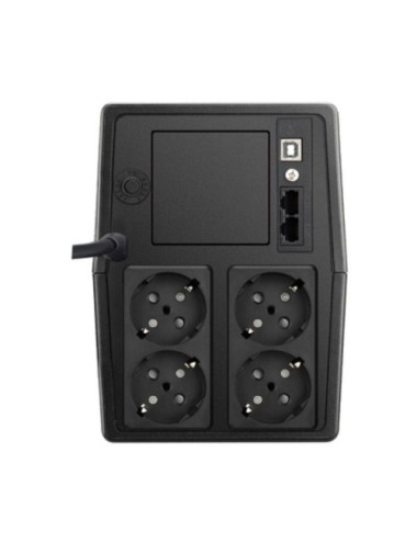 SAI Línea Interactiva Phasak 1000 VA LCD/ 1000VA/ 4 Salidas/ Formato Torre