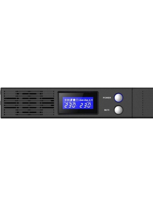 SAI Línea Interactiva Phasak Protekt Slim Rack/ 750VA-450W/ 4 Salidas/ Formato Rack