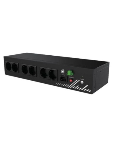 SAI Línea Interactiva Phasak Compact/ 800VA-480W/ 8 Salidas/ Formato Rack 2U