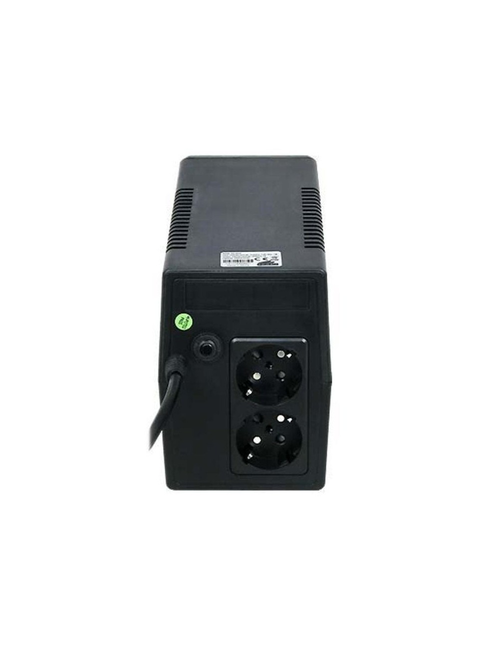 SAI Línea Interactiva Phasak Basic Interactive 600 VA/ 600VA-360W/ 2 Salidas/ Formato Torre