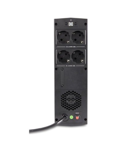 SAI Línea Interactiva Salicru SPS 750 SOHO+/ 750VA-420W/ 4 Salidas/ Formato Torre