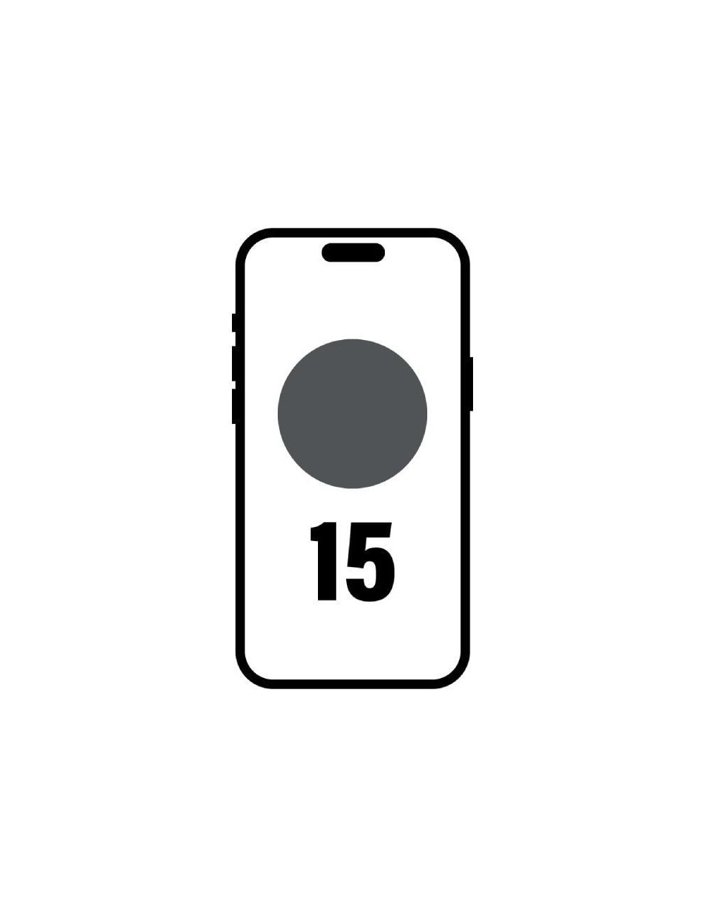 Smartphone Apple iPhone 15 128Gb/ 6.1'/ 5G/ Negro