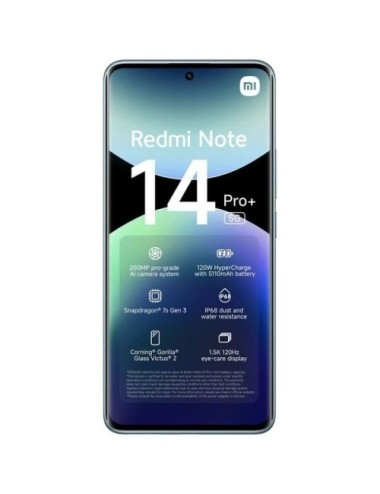 Smartphone Xiaomi Redmi Note 14 Pro+ 8GB/ 256GB/ 6.67'/ 5G/ Azul