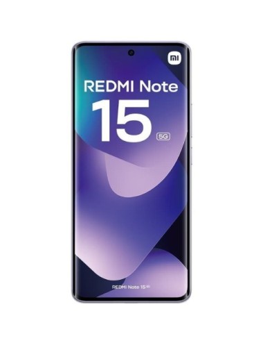 Smartphone Xiaomi Redmi Note 15 8GB/ 256GB/ 6.77'/ 5G/ Púrpura
