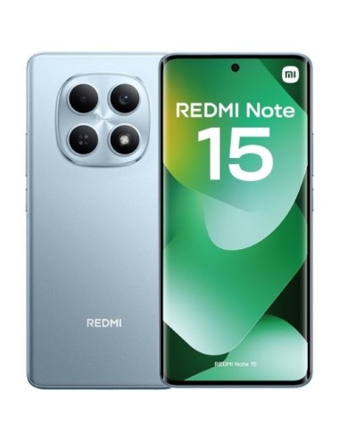 Smartphone Xiaomi Redmi Note 15 6GB/ 128GB/ 6.77'/ Azul Glaciar