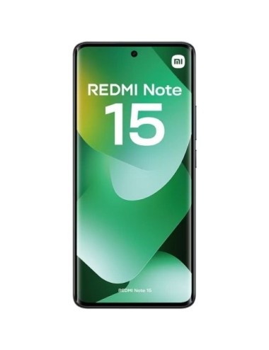 Smartphone Xiaomi Redmi Note 15 8GB/ 256GB/ 6.77'/ Negro