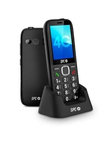 Teléfono Móvil SPC Fortune 2 Max 4G para Personas Mayores/ Negro