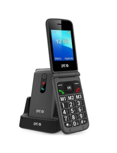 Teléfono Móvil SPC Stella 3 para Personas Mayores/ 4G/ Negro