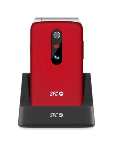 Teléfono Móvil SPC Stella 3 para Personas Mayores/ 4G/ Rojo