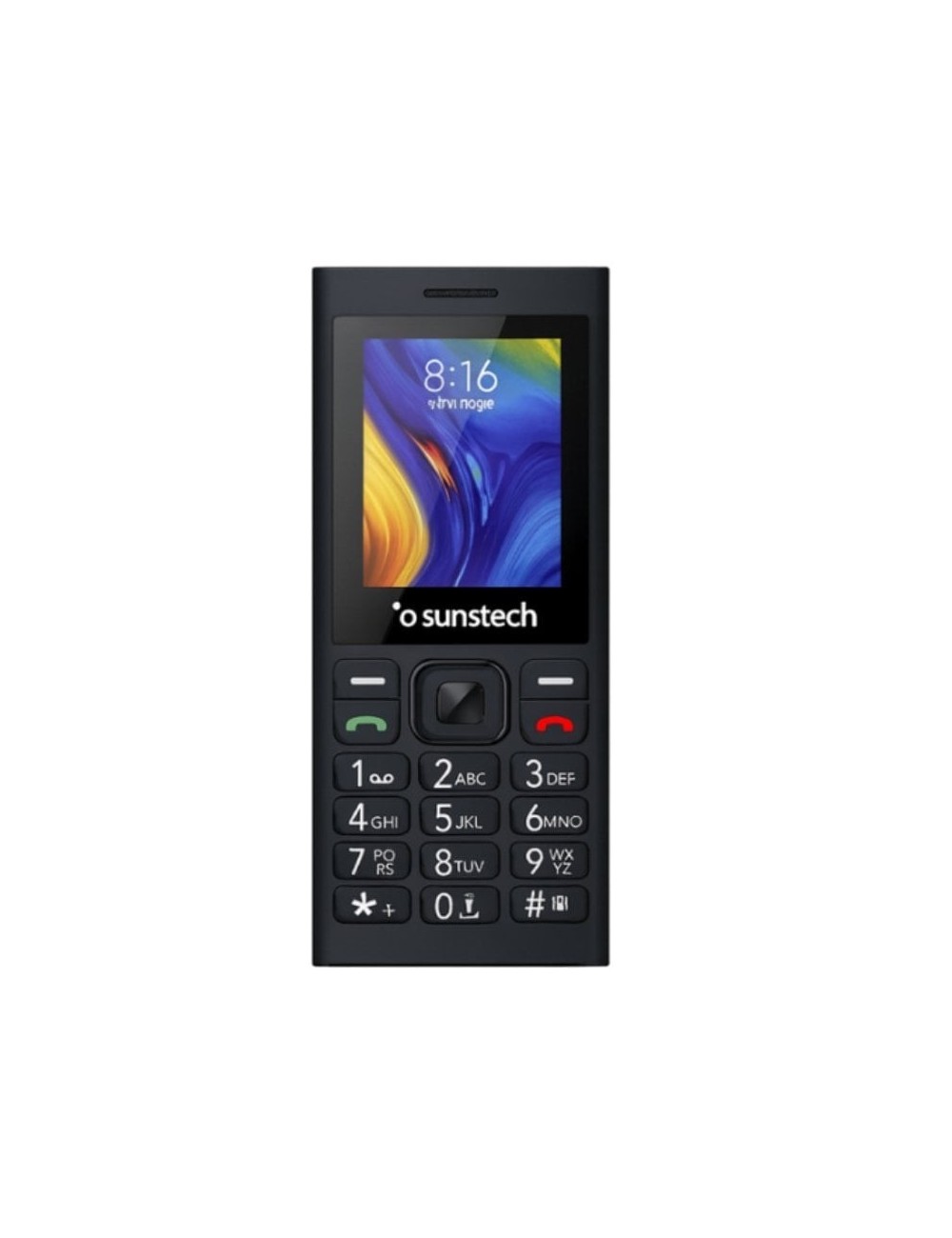 Teléfono Móvil Sunstech CEL5/ Negro