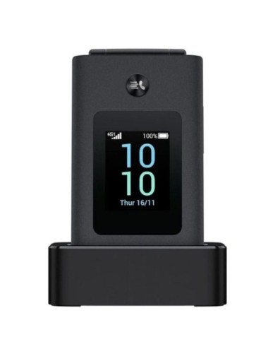 Teléfono Móvil TCL One Touch 4043D para Personas Mayores/ 4G/ Gris Oscuro