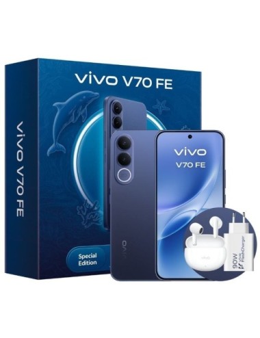 Smartphone Vivo V70 FE 8GB/ 256GB/ 6.83'/ 5G/ Azul/ Incluye Cargador + Auriculares