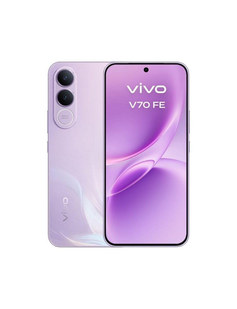Smartphone Vivo V70 FE 8GB/ 256GB/ 6.83'/ 5G/ Púrpura/ Incluye Cargador + Auriculares