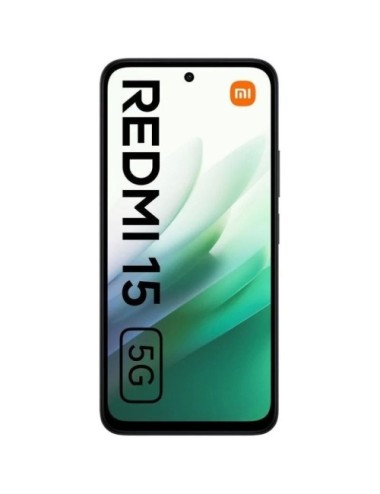 Smartphone Xiaomi Redmi 15 4GB/ 128GB/ 6.9'/ 5G/ Negro