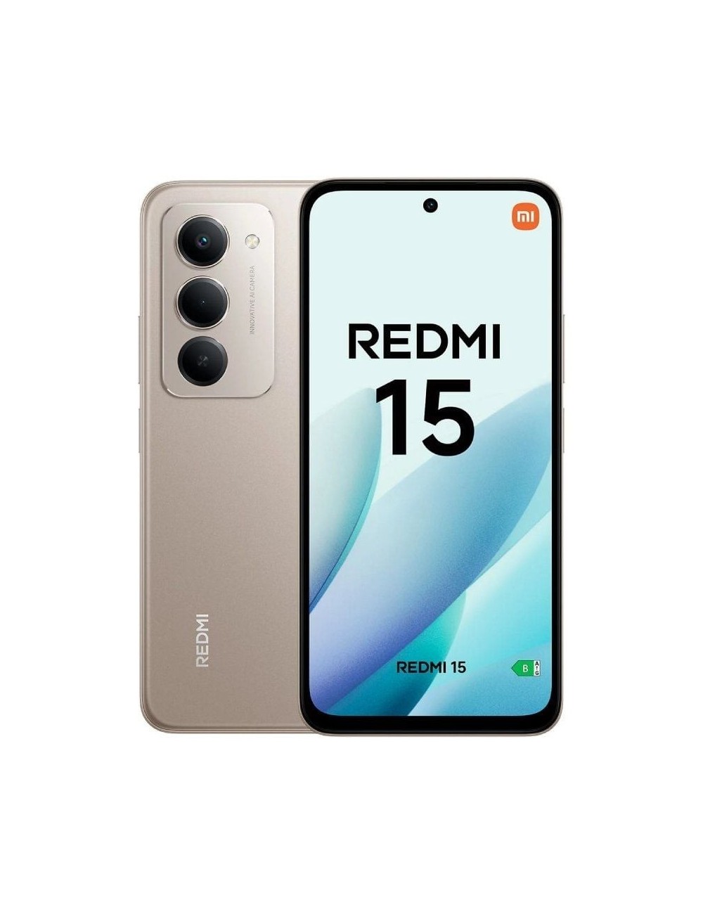 Smartphone Xiaomi Redmi 15 6GB/ 128GB/ 6.9'/ Gris