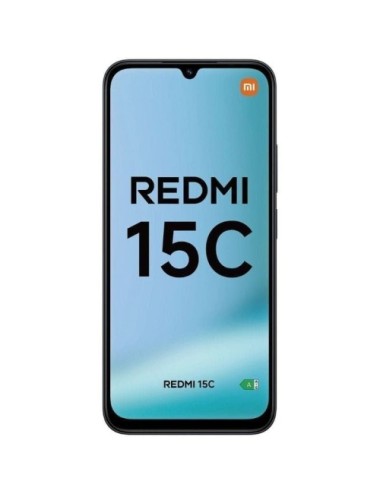 Smartphone Xiaomi Redmi 15C 8GB/ 256GB/ 6.9'/ Negro