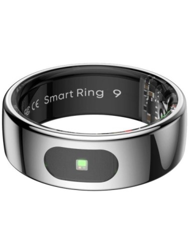 Anillo Inteligente Leotec Kör Ha Talla 9/ Ø19.1mm/ Notificaciones/ Frecuencia Cardíaca/ Plata