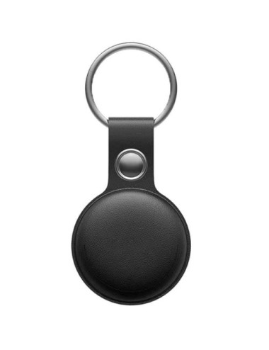 Localizador Leotec EasyTag Dual/ Negro/ Incluye Llavero Negro