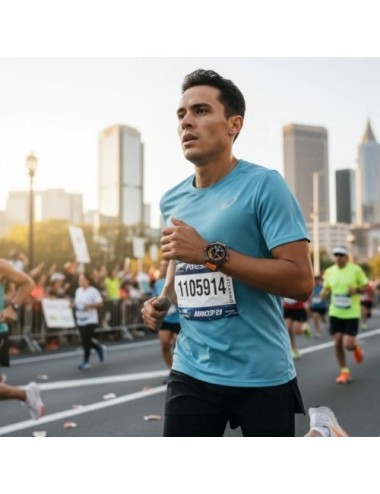 Smartwatch Qubo SMT-500AGP/ Notificaciones/ Frecuencia Cardíaca/ GPS/ Negro