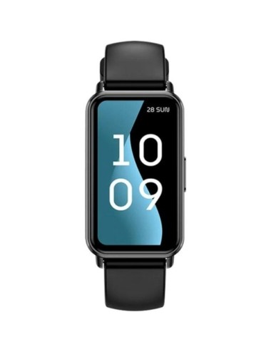 Smartwatch SPC Duo Fit/ Notificaciones/ Frecuencia Cardíaca/ Negro Oscuro