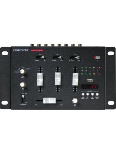 Mesa de Mezclas Fonestar MIX-3DJ