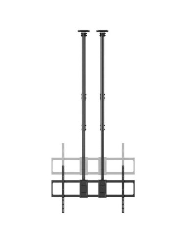 Soporte de Techo Inclinable/ Giratorio/ Nivelable Aisens CT120TLE-395 para TV de 60-120'/ hasta 120kg