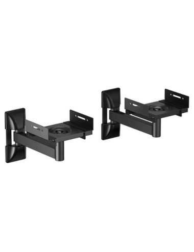 Soporte de Pared Giratorio/ Inclinable Aisens SPK05U-421 para Altavoces/ hasta 25kg