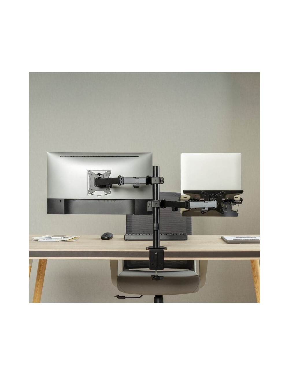 Soporte de Mesa Orientable/ Inclinable DTL32TSR-193 para TV y Portátil de 17-32'