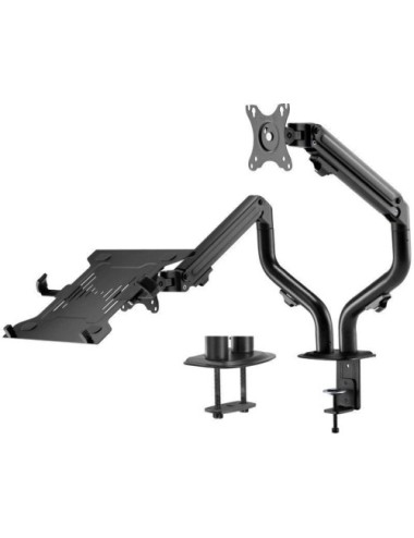 Soporte de Mesa Orientable/ Inclinable DTL32TSR-195 para TV y Portátil de 17-32'