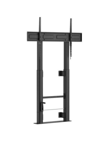 Soporte de Suelo Giratorio/ Inclinable/ Nivelable Aisens FWF100E-351 para TV de 60-100'/ hasta 120kg