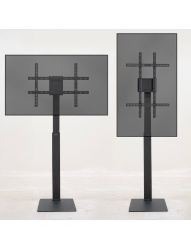 Soporte de Suelo Giratorio/Rotable TooQ FS2286M-B para TV 37-70'/ hasta 40kg