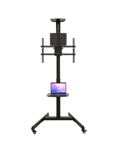Soporte de Suelo Inclinable con Ruedas TooQ FS1184M-B para TV de 35-70'/ hasta 70kg