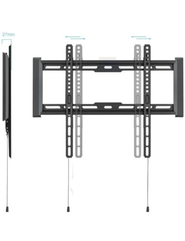 Soporte de Pared Fijo TooQ LP1073F-B para TV de 32-70'/ hasta 75kg