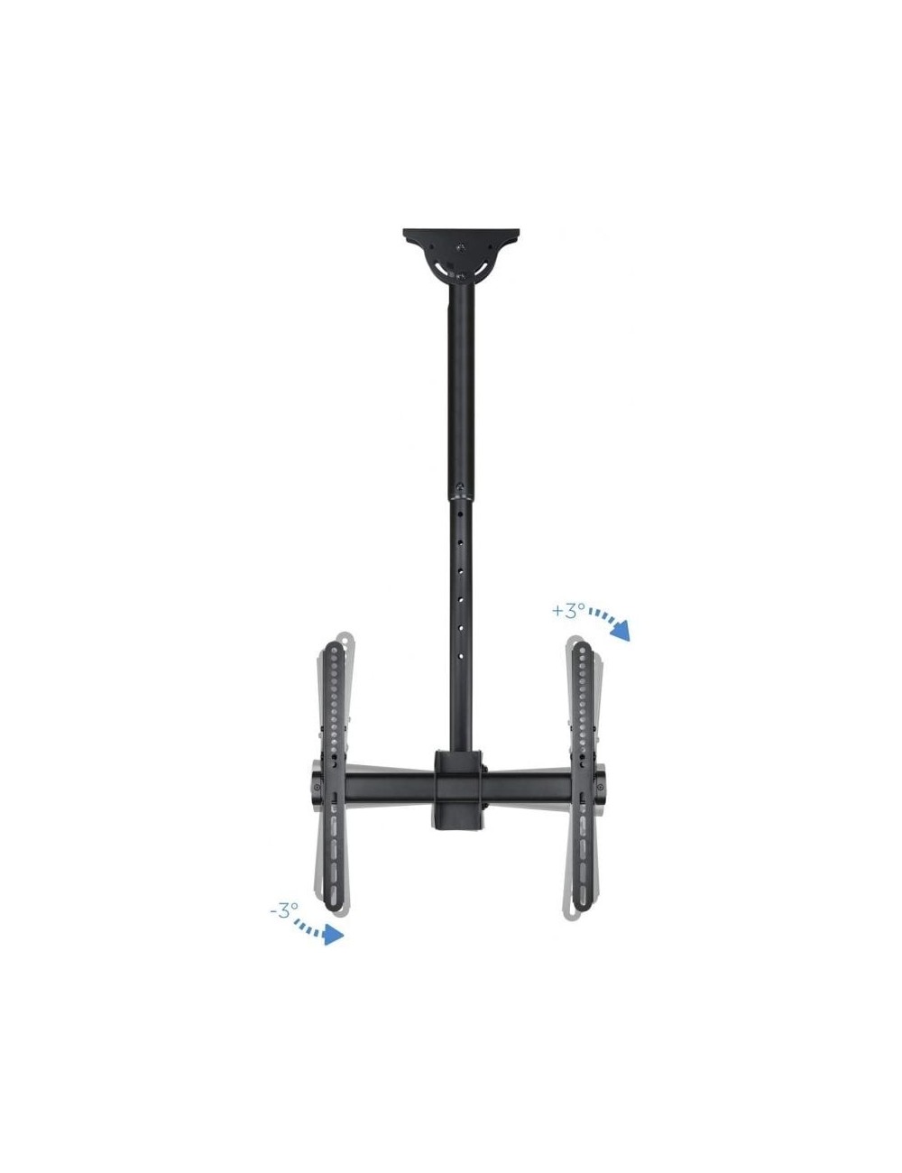 Soporte de Techo Orientable/ Inclinable/ Extensible Tooq LPCE1155TSLI-B para TV de 32-55'/ hasta 50kg