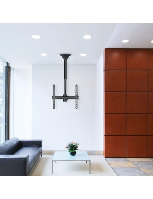 Soporte de Techo Orientable/ Inclinable/ Extensible Tooq LPCE1155TSLI-B para TV de 32-55'/ hasta 50kg