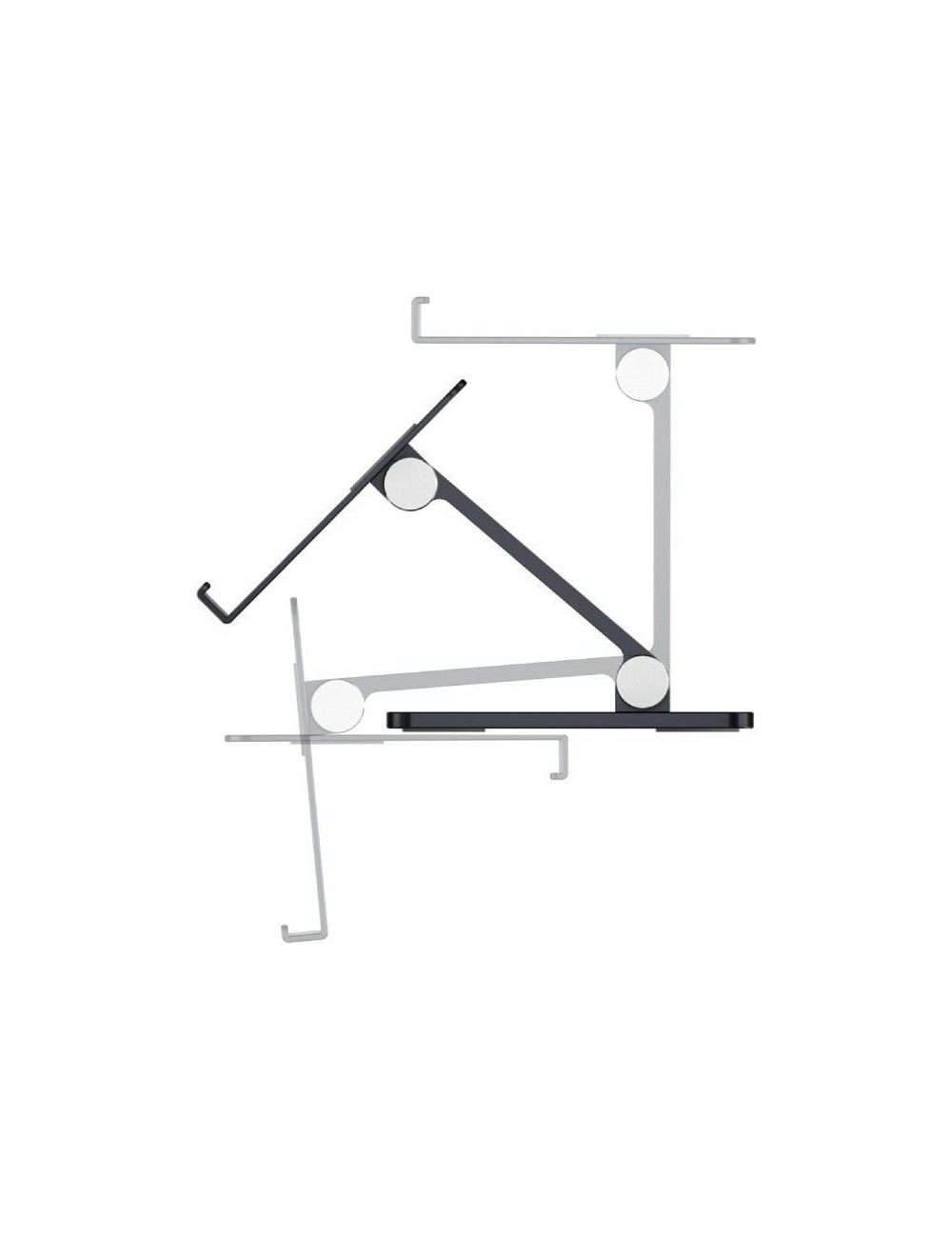 Soporte para Smartphone/Tablet Aisens MS2PXXL-183/ Gris