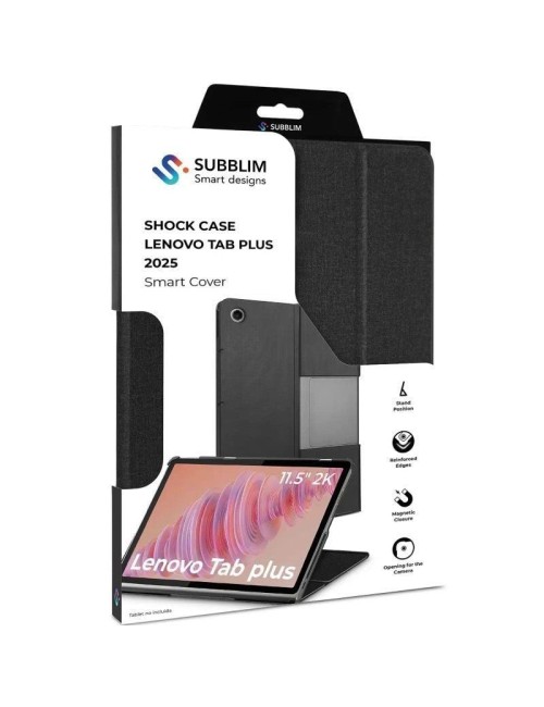 Funda Subblim Shock Case Lenovo Tab Plus 2025 11,5'/ Negra